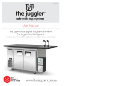 The Juggler Double - User Manual D00059.2.indd