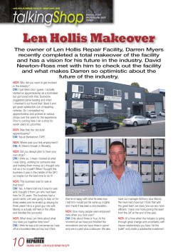 Len Hollis Makeover - The National Collision Repairer