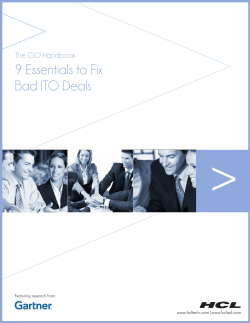 9 Essentials to Fix Bad ITO Deals