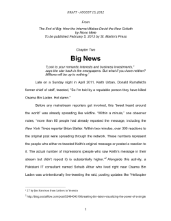 Big News - Nicco Mele