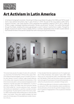 Art Activism in Latin America