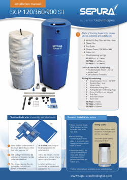 SEP 120/360/900 ST - Sepura Technologies