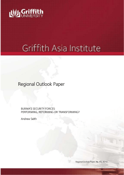 Burma`s Security Forces