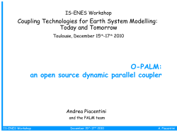 O-PALM: an open source dynamic parallel coupler