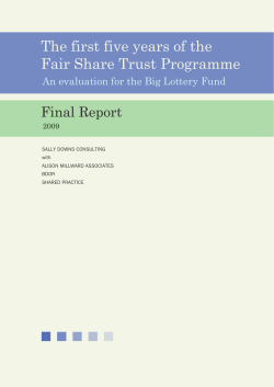 Fair - Big Lottery Fund