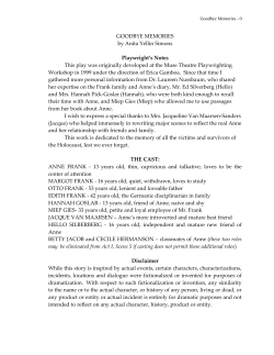 20 pp GOODBYE MEMORIES