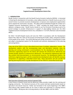 Comprehensive Development Plan Ravalli County Targeted