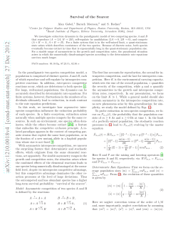 Survival of the Scarcer