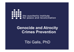 Genocide and Mass Atrocities Brasilia