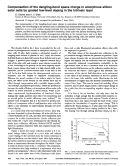Compensation of the dangling-bond space charge in amorphous