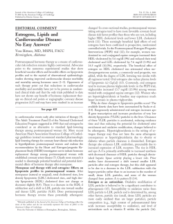 Estrogens, lipids and cardiovascular disease: no easy answers