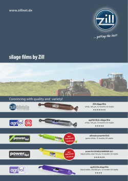 silage films by Zill