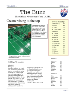 The latest edition of The Buzz newsletter