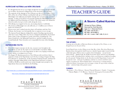 teacher`s guide - Peachtree Publishers