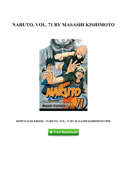 naruto, vol. 71 by masashi kishimoto