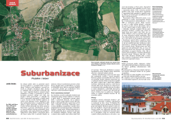 Suburbanizace: probl&eacute;m i ře&scaron;en&iacute;.