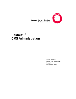 CentreVu CMS Administration