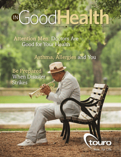 Asthma, Allergies and You Attention Men: Doctors