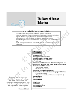 Chapter 3 - Bases of Behaviour.PMD