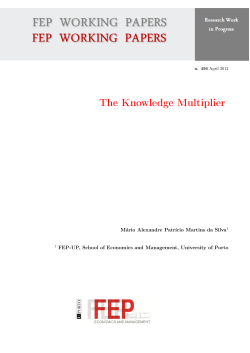 The Knowledge Multiplier - FEP
