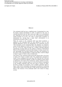 The continental shelf has been a significant part of international law