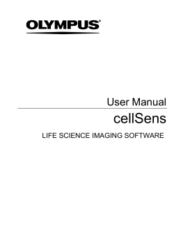 cellSens - St. Michael`s Hospital Research
