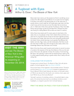 October 2014  - Baltimore Museum of Art