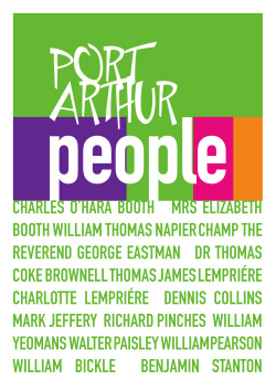People of the Port Arthur Convict Era