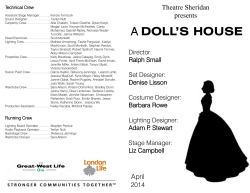 A DOLL`S HOUSE