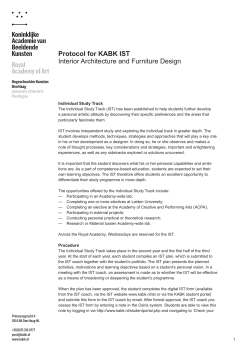 Interior Architecture and Furniture Design