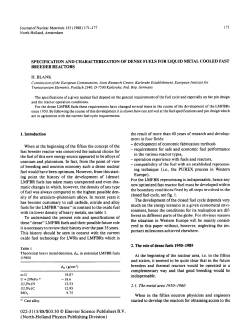 fast breeder reactor was conceived the natural