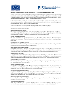 Businesses us credit