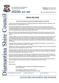 081-Media Release-VC WInner to VIsit Diamantina Shire 24-4-13