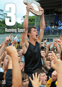 Section 3: Running Sport