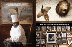 the restaurant that time forgot