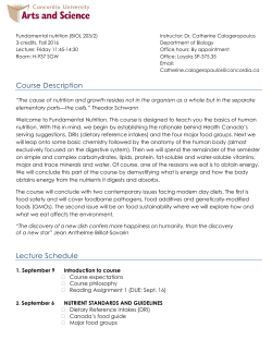 Fundamental Nutrition