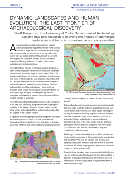 dynamic landscapes and human evolution: the