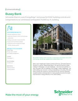 Busey Bank - Schneider Electric