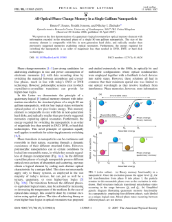 All-Optical Phase-Change Memory in a Single Gallium