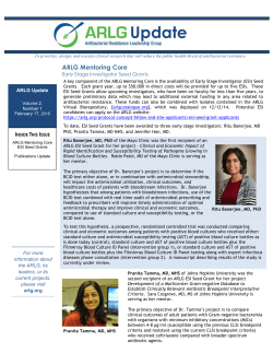ARLG Newsletter