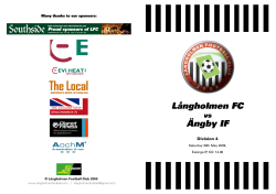 L&aring;ngholmen FC &Auml;ngby IF