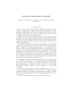 stitching images back together