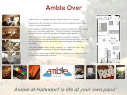 Amble Over - amble at hahndorf : Home