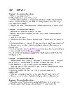 1984 &ndash; Part One