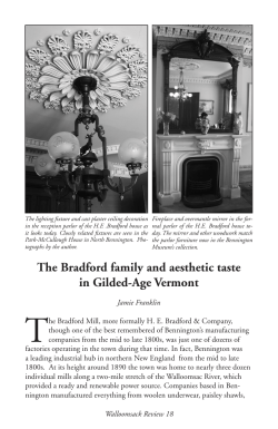 The Bradford family and aesthetic taste in Gilded