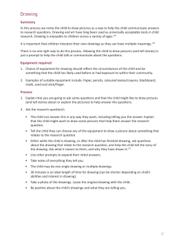 Guide to using the Drawing tool - Voices of Children with Disability