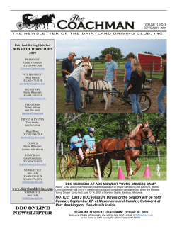 2009-09 Coachman - Dairyland Driving Club