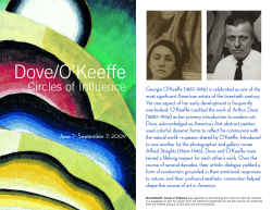 Dove/O`Keeffe - Clark Art Institute