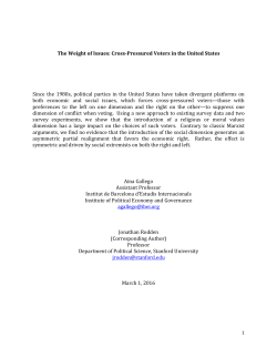 The Weight of Issues