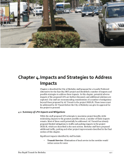 Chapter 4. Impacts and Strategies to Address